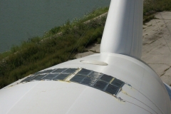 Photovoltaic experimentation on aerostat